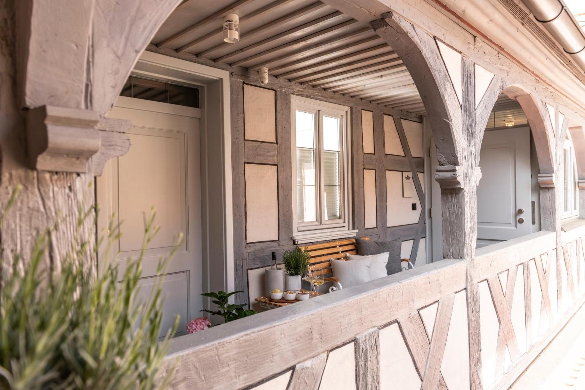 Haestens Boutique Biohotel - Chez Douverne Sommerach Esterno foto